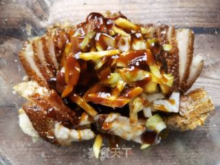 荷叶饼夹梅菜扣肉的做法步骤：22
