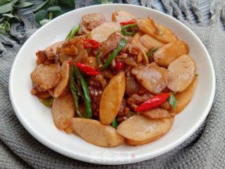 五花肉炒山药的做法步骤：15