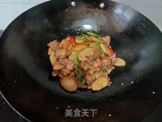 五花肉炒山药的做法步骤：14