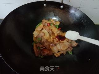 五花肉炒山药的做法步骤：13