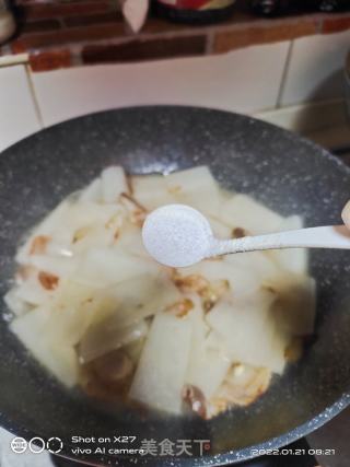 五花肉烧萝卜的做法步骤：6