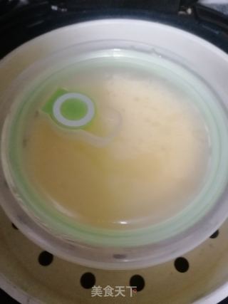 蒸蛋的做法步骤：3