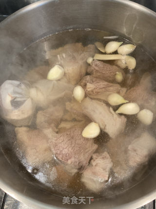 清汤牛腩的做法步骤：16