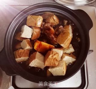 酱烧鸭豆干????????????的做法步骤：2