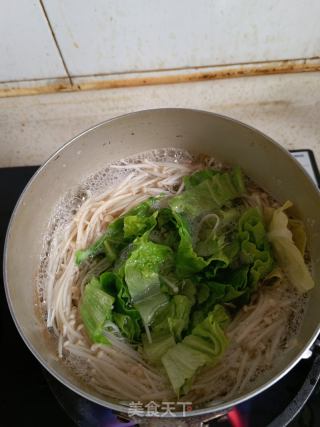 蔬菜黑鱼片的做法步骤：3