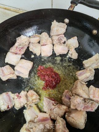 红皮土豆烧排骨的做法步骤：4