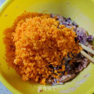 羊肉胡萝卜水饺的做法步骤：8