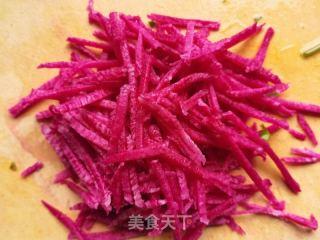 心里美魔芋拌海参的做法步骤：4