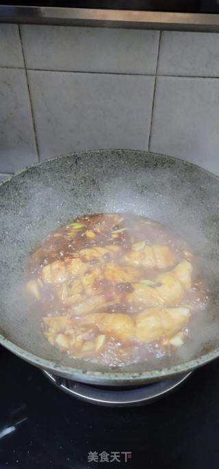 黄豆酱烧鱼腩的做法步骤：8