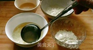 上汤菊花豆腐的做法步骤：5