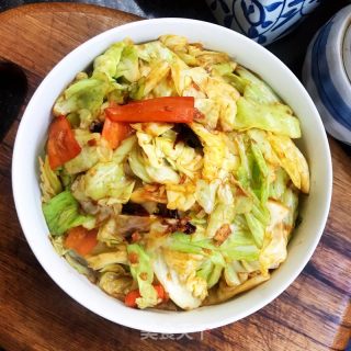 醋溜包菜的做法步骤：11