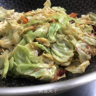 醋溜包菜的做法步骤：9
