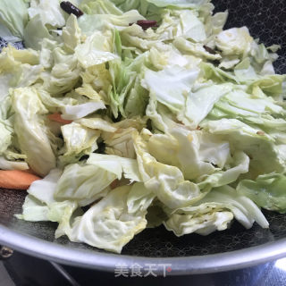 醋溜包菜的做法步骤：7