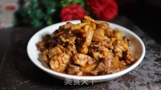 洋葱烧羊肉的做法步骤：8