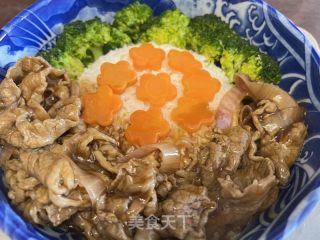 肥牛饭的做法步骤：5
