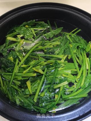 菠菜拌粉丝的做法步骤：4