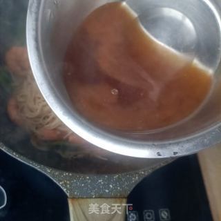 芸豆对虾焖面的做法步骤：15