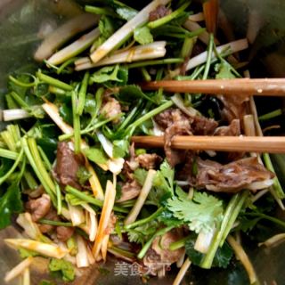 “羊肉”香菜拌羊头肉的做法步骤：14