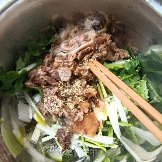 “羊肉”香菜拌羊头肉的做法步骤：11