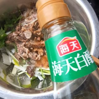 “羊肉”香菜拌羊头肉的做法步骤：10