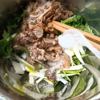 “羊肉”香菜拌羊头肉的做法步骤：8