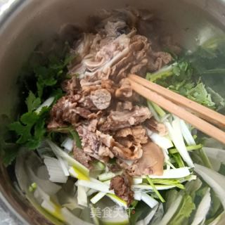 “羊肉”香菜拌羊头肉的做法步骤：7
