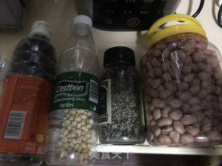 芝麻双豆浆的做法步骤：1