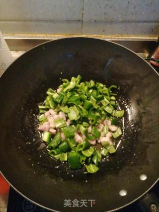 青椒炒肉的做法步骤：6