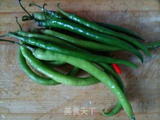 面炕辣椒（河南风味）的做法步骤：1