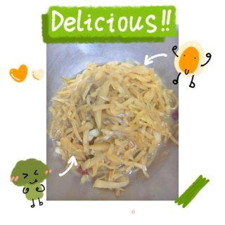 辣炒芥菜疙瘩丝的做法步骤：7