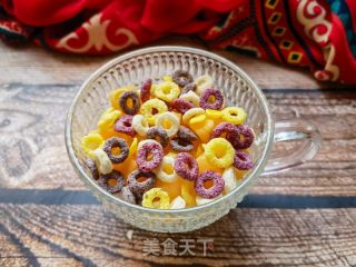 哈蜜瓜麦圈酸奶杯的做法步骤：8