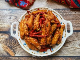 孜然麻辣鸡翅的做法步骤：26