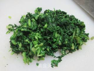 花生米拌蒿菜的做法步骤：4
