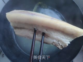 酱香回锅肉的做法步骤：6