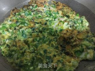 虾仁韭菜炒鸡蛋的做法步骤：4