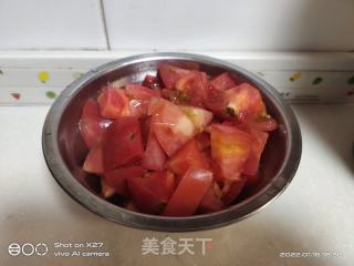 五花肉豌豆面的做法步骤：7