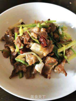 香葱炒羊肉的做法步骤：12