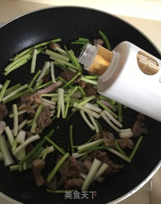 香葱炒羊肉的做法步骤：10