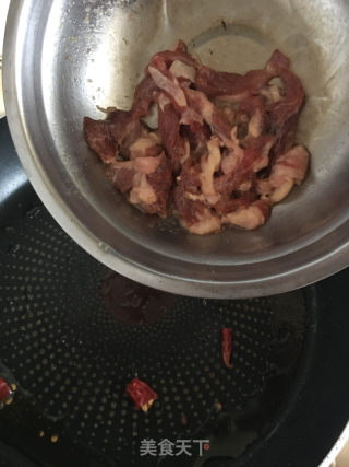 香葱炒羊肉的做法步骤：8