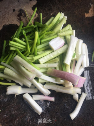 香葱炒羊肉的做法步骤：5