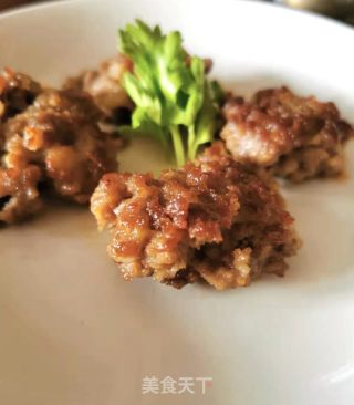 香煎羊肉饼的做法步骤：10