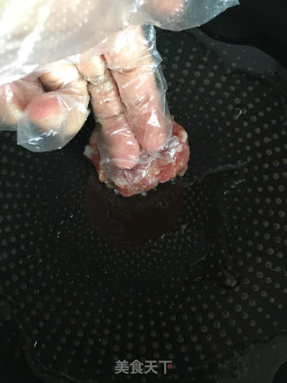 香煎羊肉饼的做法步骤：7