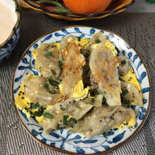 鸡蛋煎饺的做法步骤：8