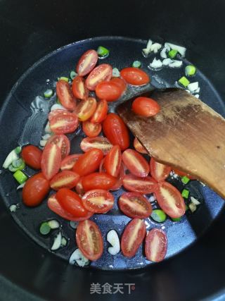 番茄烧茄子的做法步骤：4