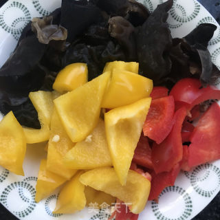 山药炒木耳的做法步骤：3