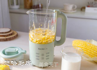 奶香玉米汁的做法步骤：2