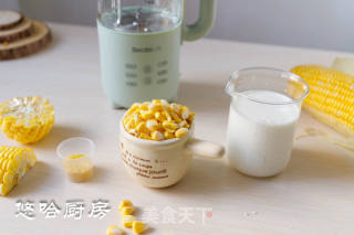 奶香玉米汁的做法步骤：1