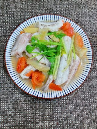 番茄咸菜豆腐鱼的做法步骤：13