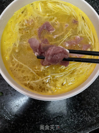 酸汤肉片的做法步骤：7