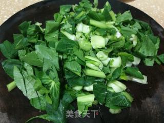 蘑菇青菜猪肝汤的做法步骤：5